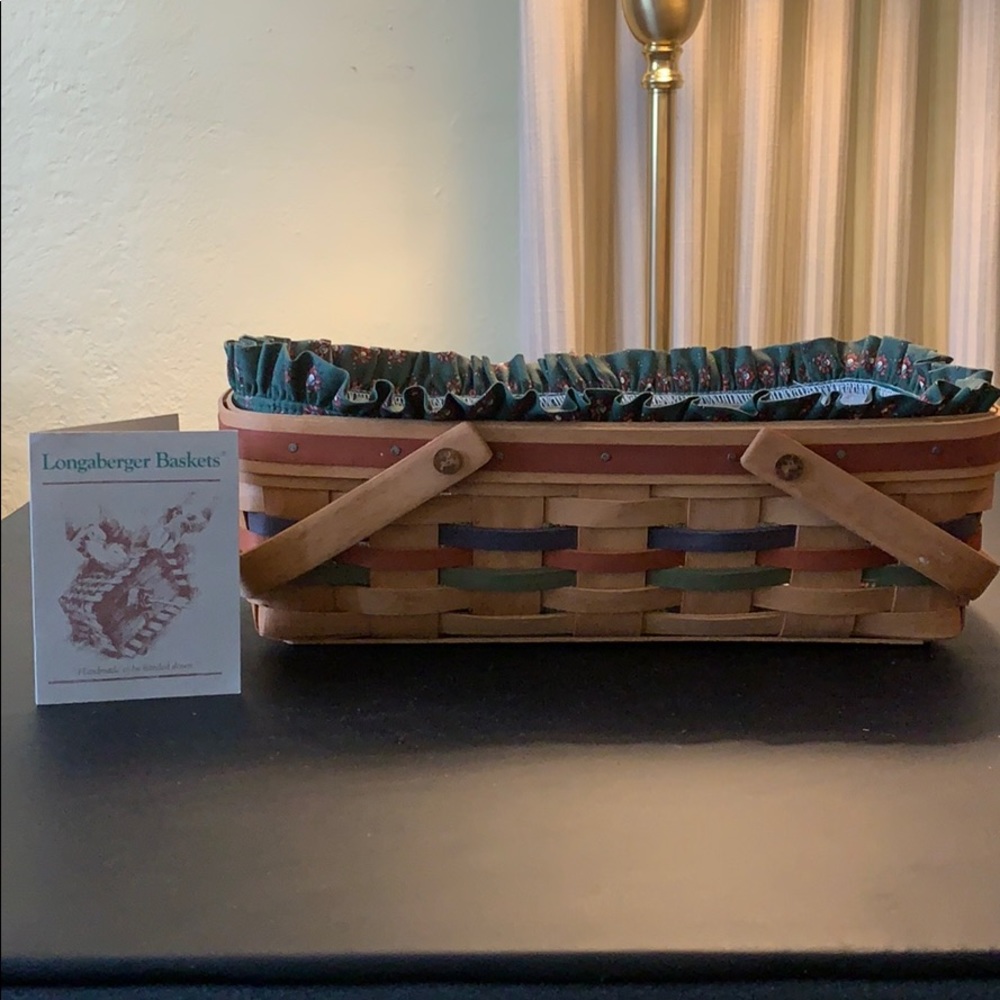 1991 Longaberger Shades Of Autumn Basket